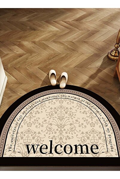 Generic 80*120CM Half Circle Rug Front Personalised Doormats Entrance Door We...