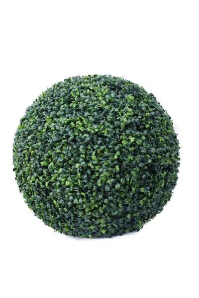 Generic FFD 45cm Artificial Topiary Ball - Versatile Indoor/Outdoor Fake Boxw...