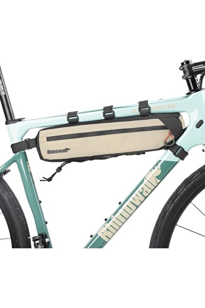 GENERAL Rhinowalk Bicycle Top Tube Bag - 2.1/2.7L Triangle Bag for Road Bikes