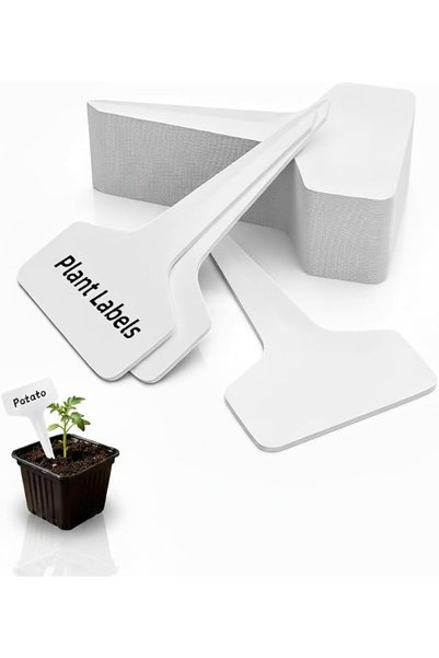 Smit Plant Labels Plant Labels, Seed Remark Name Sign,Waterproof T-Type Garde...