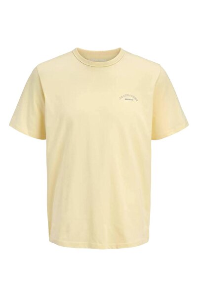 Jack & Jones Ανδρικό T-shirt με λογότυπο JJCOLLEGE, κοντομάνικο, με στρογγυλή...