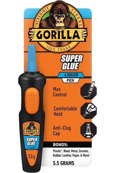 Type Gorilla غراء غوريلا جلو فائق القوة، شفاف، 5.5 جرام