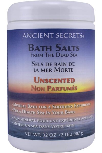 ANCIENT SECRETS حمامات معدنية، Aromatherapy Dead Sea، بدون رائحة، 32 أونصة (2...