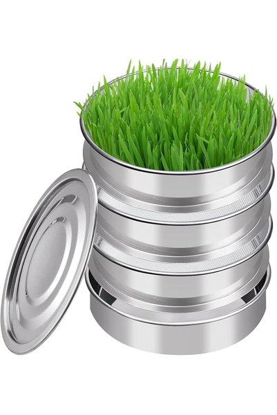 EXCEFORE Sprouts Growing Kit,4-Tier Stackable Microgreens Growing Kit, Growin...