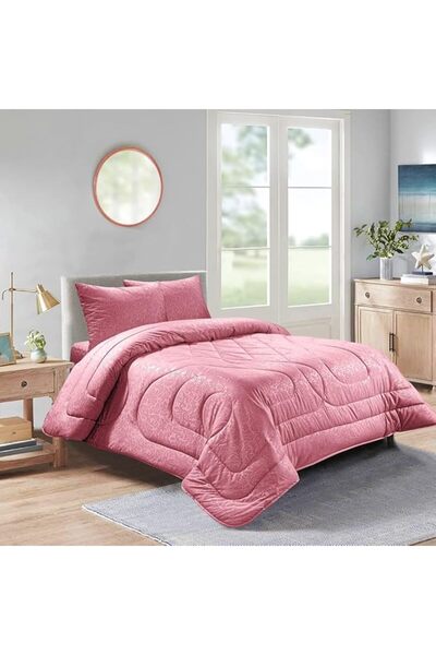 ROSEBLACK طقم لحاف ROSE Flory، مصنوع من الألياف الدقيقة عالية الجودة، 6 قطع، ...