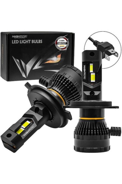 NIGHTEYE A315 S26 H4 Λάμπες Αυτοκινήτου 200W 40000lm 6500K Ψυχρό Λευκό IP68 2...