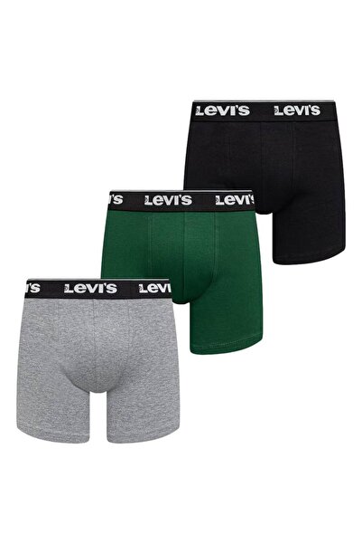 Levi's Ανδρικά μποξεράκια με επαναλαμβανόμενο λογότυπο, σετ 3 τεμαχίων