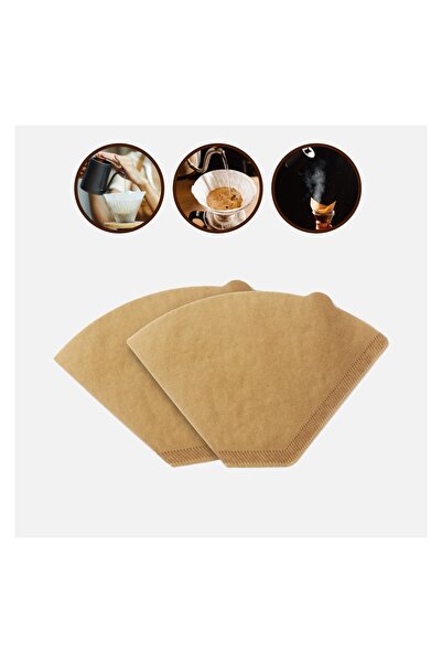 OEM Set 40 filtre cafea din hârtie nealbită, pentru 1–2 cești – fără aditivi,...
