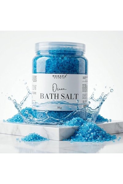 MEDSPACLINIC MEDSPA Bath Salt 3KG- Ocean Salt - Natural Bath Salts - Best for...