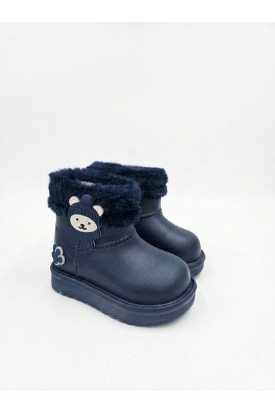 Koray Shoes Su Geçirmez İçi Kürklü Kız Çocuk Eva Yağmur Kar Çizme