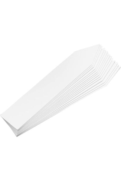 GENERAL 100pcs Plastic Nursery Garden Stake Tags Waterproof Plant Labels Pot ...