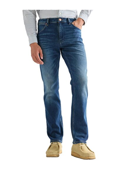 WRANGLER Ανδρικό Τζιν Γκρίνσμπορο Κανονικής Ίσιας Γραμμής