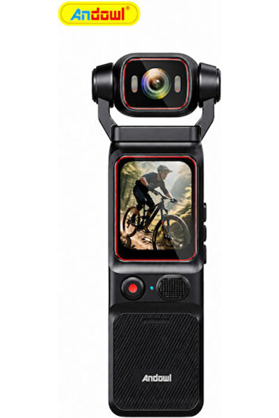 Andowl GC3 128GB Κάμερα Δράσης 4K Ultra HD με Οθόνη Αφής Μαύρη