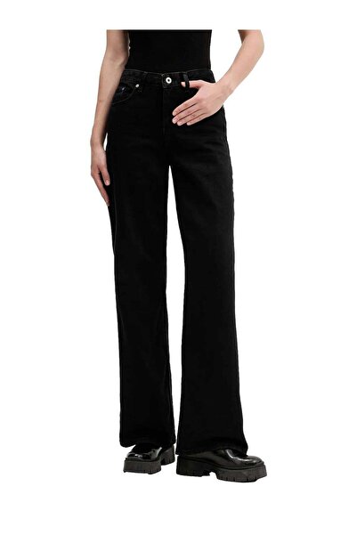 KARL LAGERFELD JEANS Γυναικείο τζιν MR χαλαρής εφαρμογής