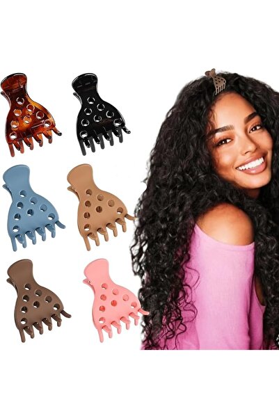Yelajoy ﻿ مشابك شعر YelaJoy لزيادة حجم الشعر، 6 قطع، مشابك لرفع جذور الشعر، م...