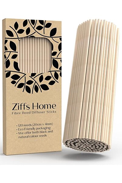 GENERAL 120pcs Natural Fibre Reed Diffuser Sticks - 20cm/7.87in x 4mm/0.16in ...