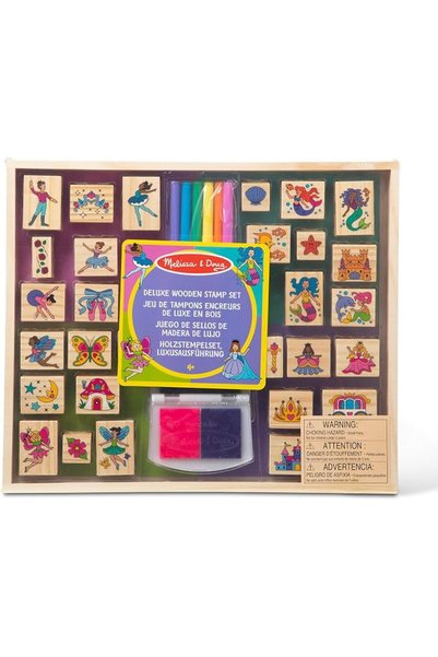 Melissa & Doug مجموعة ماك آر إس فيري تيل ديلكس دبليو دي إن ستامب سيت جي إم إل...