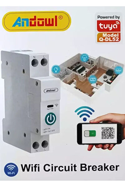 Andowl Διακόπτης Πίεσης Πάνελ WiFi 63Α