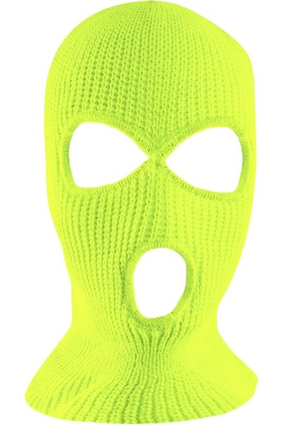 Super Z Outlet Knit Sew Acrylic Outdoor Full Face Cover Thermal Ski Mask One ...
