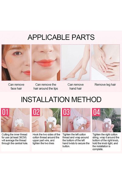 WaveByte Electric Threading Epilator
