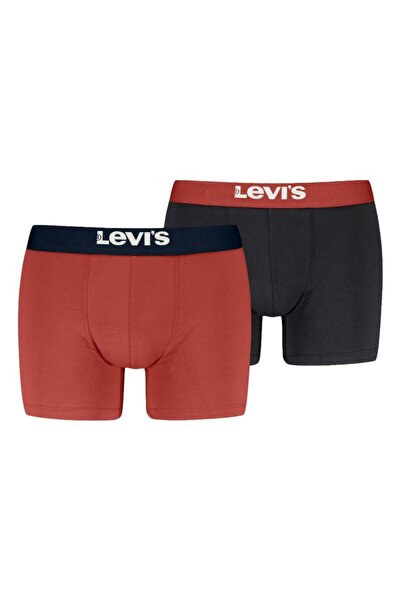 Levi's Ανδρικό μποξεράκι μονόχρωμο βασικό, σετ 2 τεμαχίων