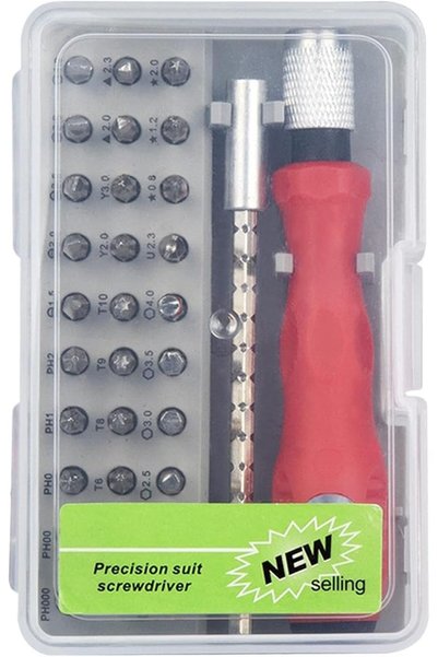 Generic Tiny Screwdriver Set 32-In-1 Precision Ergonomic Handle Tool Kit