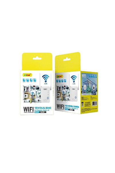 OEM Andowl Επεκτατής WiFi Διπλής Ζώνης (2.4GHz) 100Mbps Q-A46