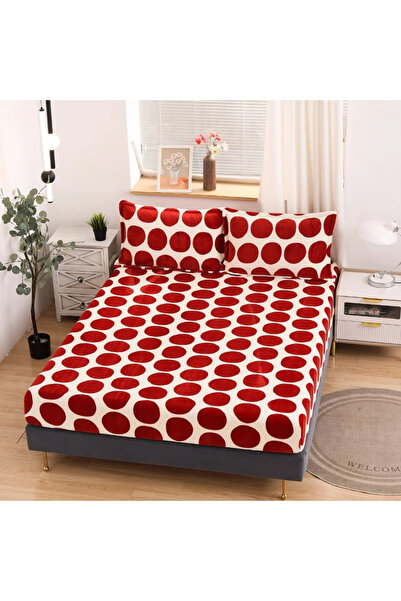 decorami Cearsaf / Husa cu Elastic Cocolino 180x200cm si 2 fete de perna 50x7...