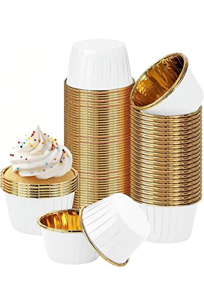 GENERAL Cupcake Cases, 150PCS Cake Muffin Liners, Greaseproof Foil Baking Cup...
