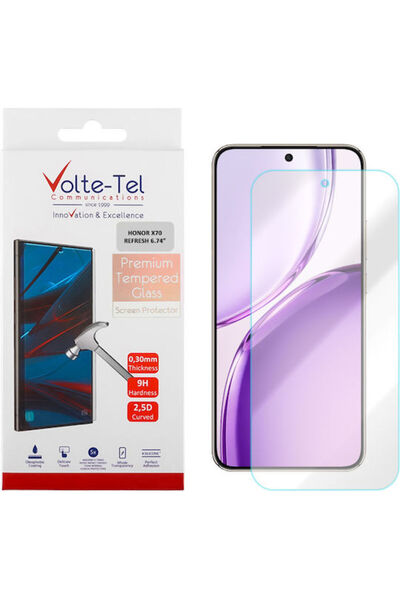 Volte-Tel 2.5D 0.3mm Πλήρους Συγκόλλησης Σκληρυμένο Γυαλί (Honor X70)