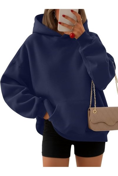 GENERAL EFAN Womens Hoodies Oversized Sweatshirts Pullover Fleece Sweaters Lo...