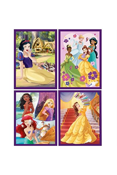 Trefl Σετ Παζλ IRO 4 σε 1 Πριγκίπισσες της Disney, 207 Κομμάτια, 35+48+54+70 ...