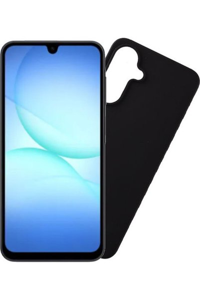 Volte-Tel Θήκη Πλάτης Σιλικόνης με Λουράκι Μαύρο (Galaxy A17)
