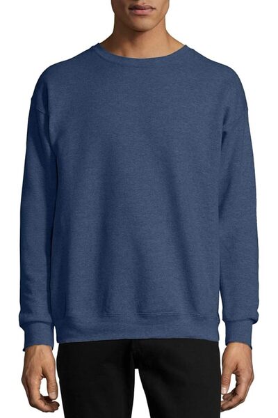 HANES Men's Ecosmart Fleece Sweatshirt, Cotton-blend Pullover, Crewneck Sweat...