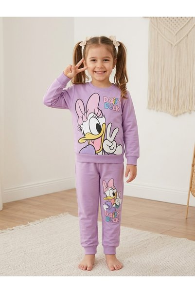 ALKINKİDS 4-10 Years Old Girls' Character Printed Non-Printed Cotton Top and ...