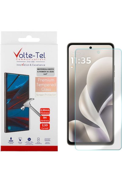 Volte-Tel 2.5D 0.3mm Πλήρους Συγκόλλησης Σκληρυμένο Γυαλί (Motorola Moto G Po...