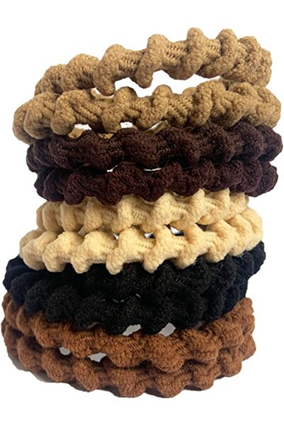 GENERAL 10 Pieces Women's Hair Rope Elastic Hairband No Trace Hairband Women'...