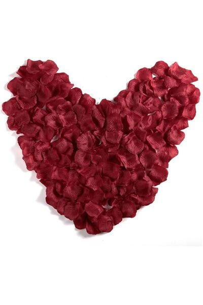 Generic 1728 Pieces Artificial Rose Petals Set for Wedding Party Event Decora...