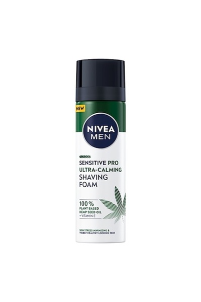NIVEA Men Sensitive Pro Ultra-Calming spuma pentru ras barbati 200 ml
