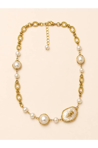 Görkemre Étoile Pearl Necklace