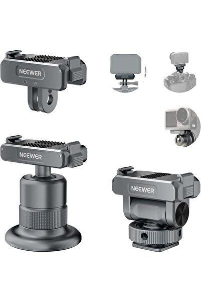 NEEWER مجموعة ملحقات كاميرا الحركة متوافقة مع DJI Osmo Action 5 Pro/4/3، حامل...