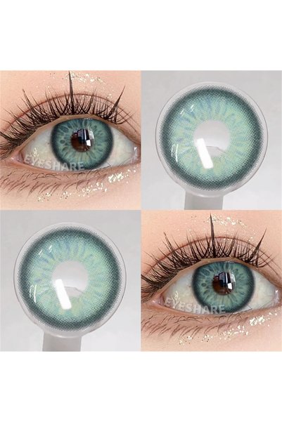 EyesPro BOHEMIA GREEN doğal yeşil tonda göz lensi yumuşak dokulu