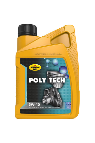 Kroon Oil Ulei de motor PolyTech 5W40 36139, volum 1 litru, complet sintetic