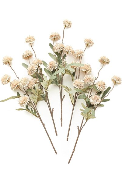 Yelajoy 5PCS Faux Silk Mini Chrysanthemums Artificial Flowers, Realistic Smal...