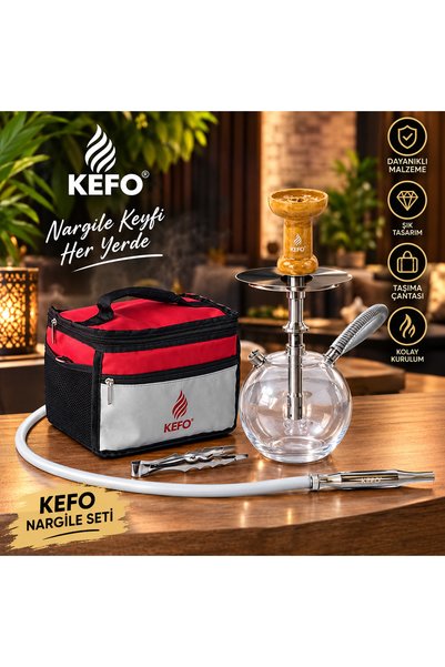 Kefo Bombus Çantalı Nargile Tam Takım