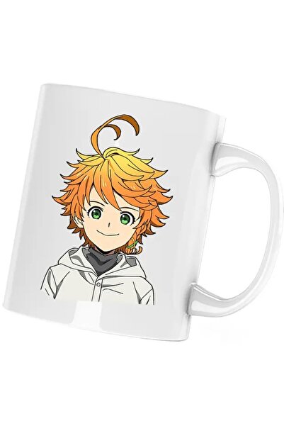 INOVATIX Cana The Promised Neverland Emma Anime Manga, albă, 330 ml