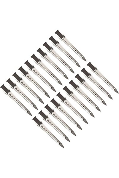 GENERAL Metal Duck Bill Hair Styling Clips Long-Lasting Self-Closing Clamps f...