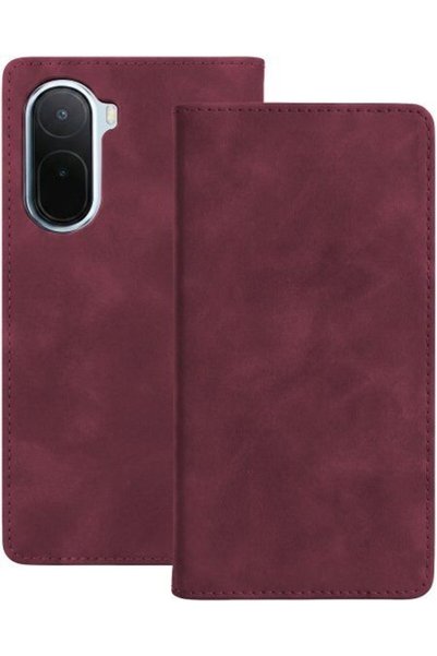 Senso Θήκη Suede Book Xiaomi Redmi A7 Pro Μπορντό - (SSBXIAA7PM)