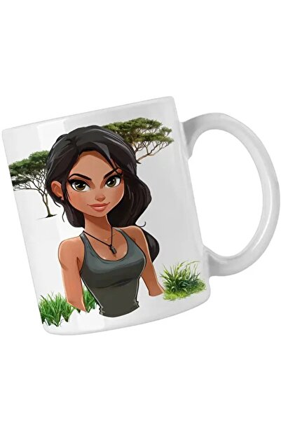 INOVATIX Cana Tomb Raider Aventuri Lara Croft Militar Camuflaj