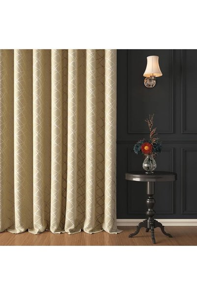 Fashion Story Home Story@Home Blackout Long Door Curtains 9 Feet Set of 1, Cu...
